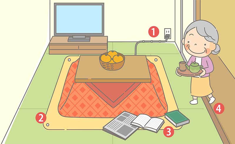 たった一度の転倒で寝たきりになることも。転倒事故の起こりやすい箇所は